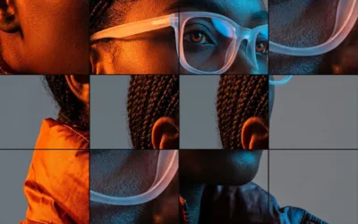 A photo split into tiles that each show it again